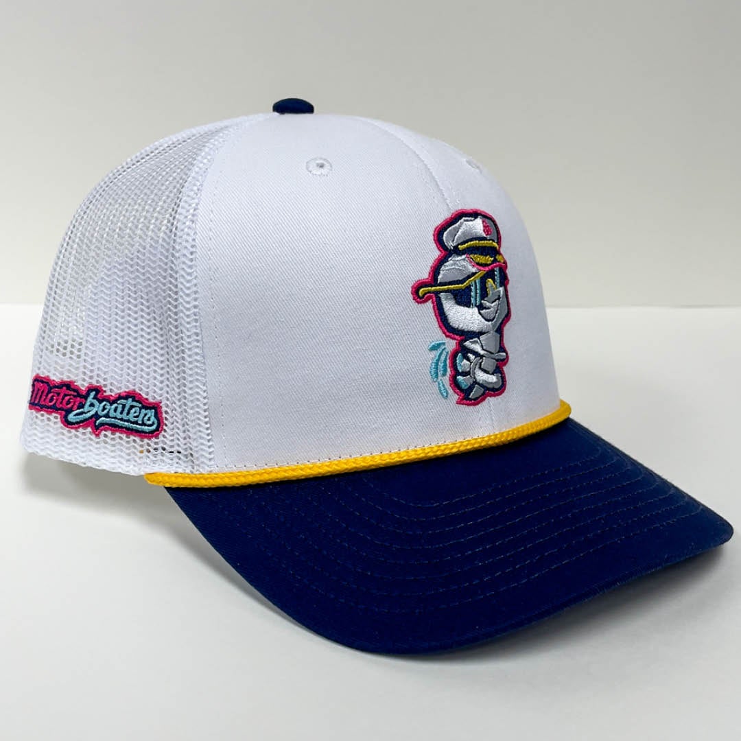 Missouri River Motorboaters Captain's Hat | Bismarck Larks Merchandise